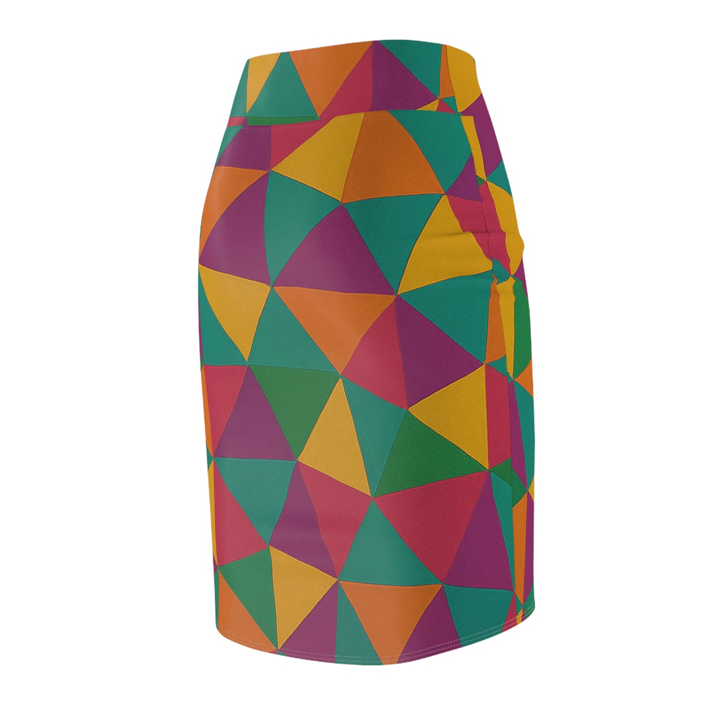 Geometrical Pencil Skirt