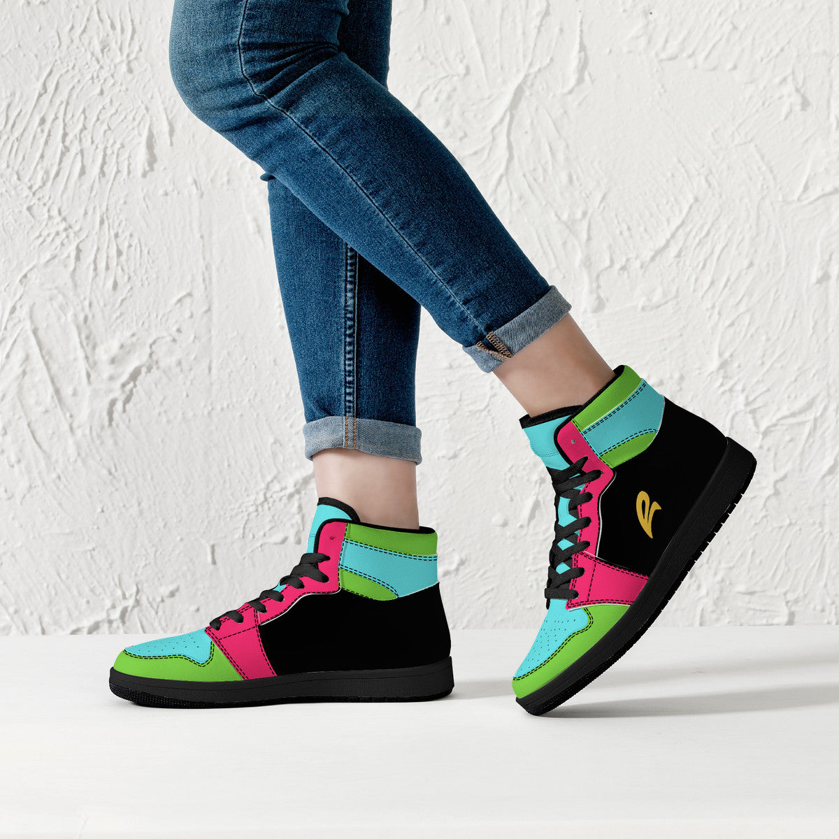 Abstract Tennis Shoes