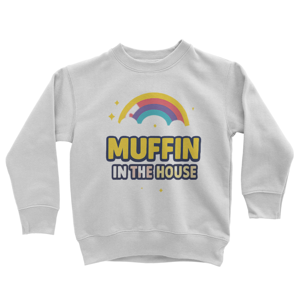 Muffin In the House Classic Kids Sweatshirt