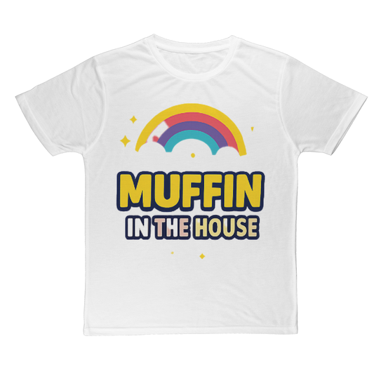 Muffin In the House Classic Sublimation Adult T-Shirt