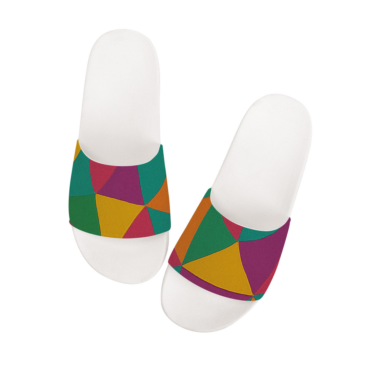 D30 Slide Sandals - White