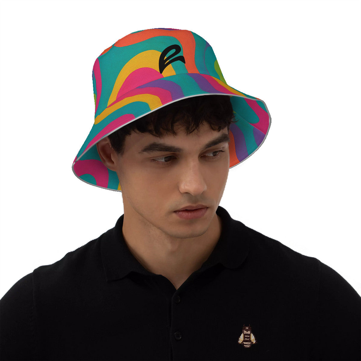Abstract Bucket Hat