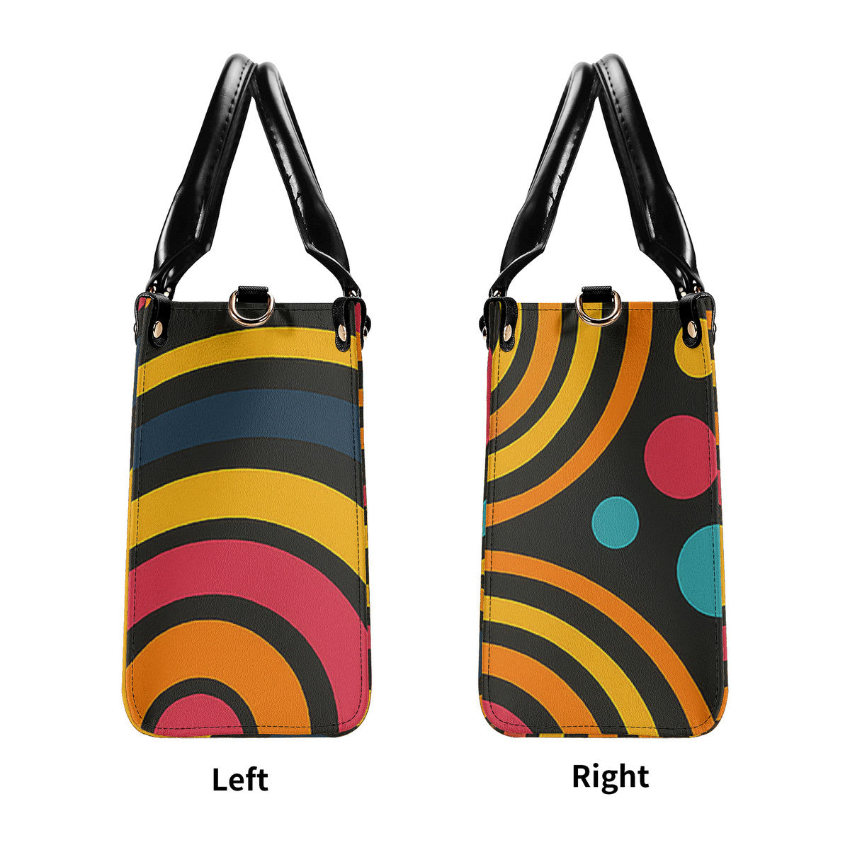 Multiple Sizes Upgraded Luxury Women PU Leather Handbag