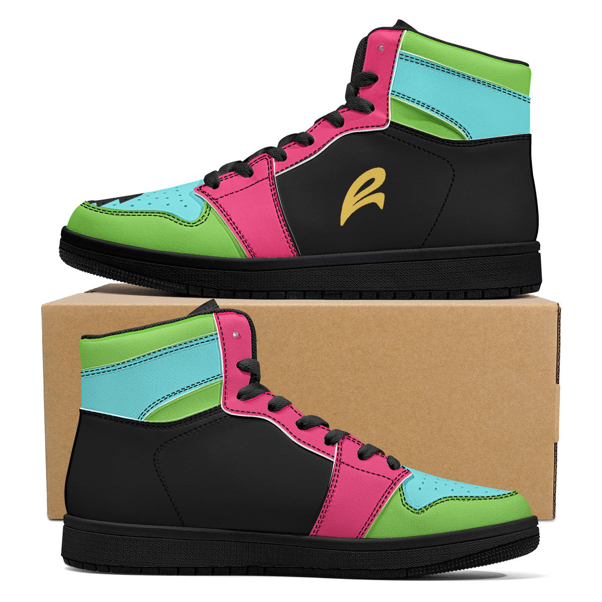 Abstract Tennis Shoes