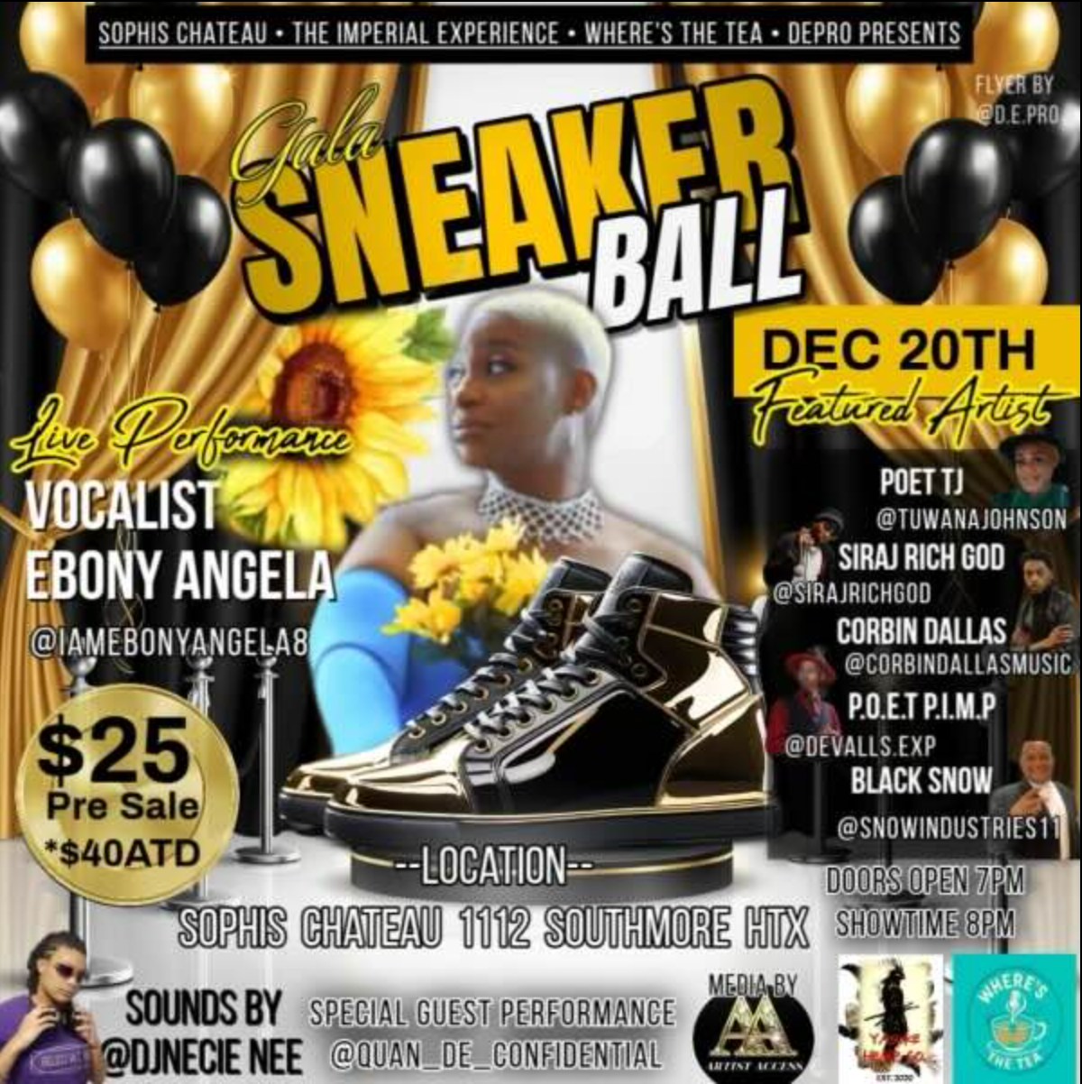 SNEAKER BALL PRESALE TICKETS