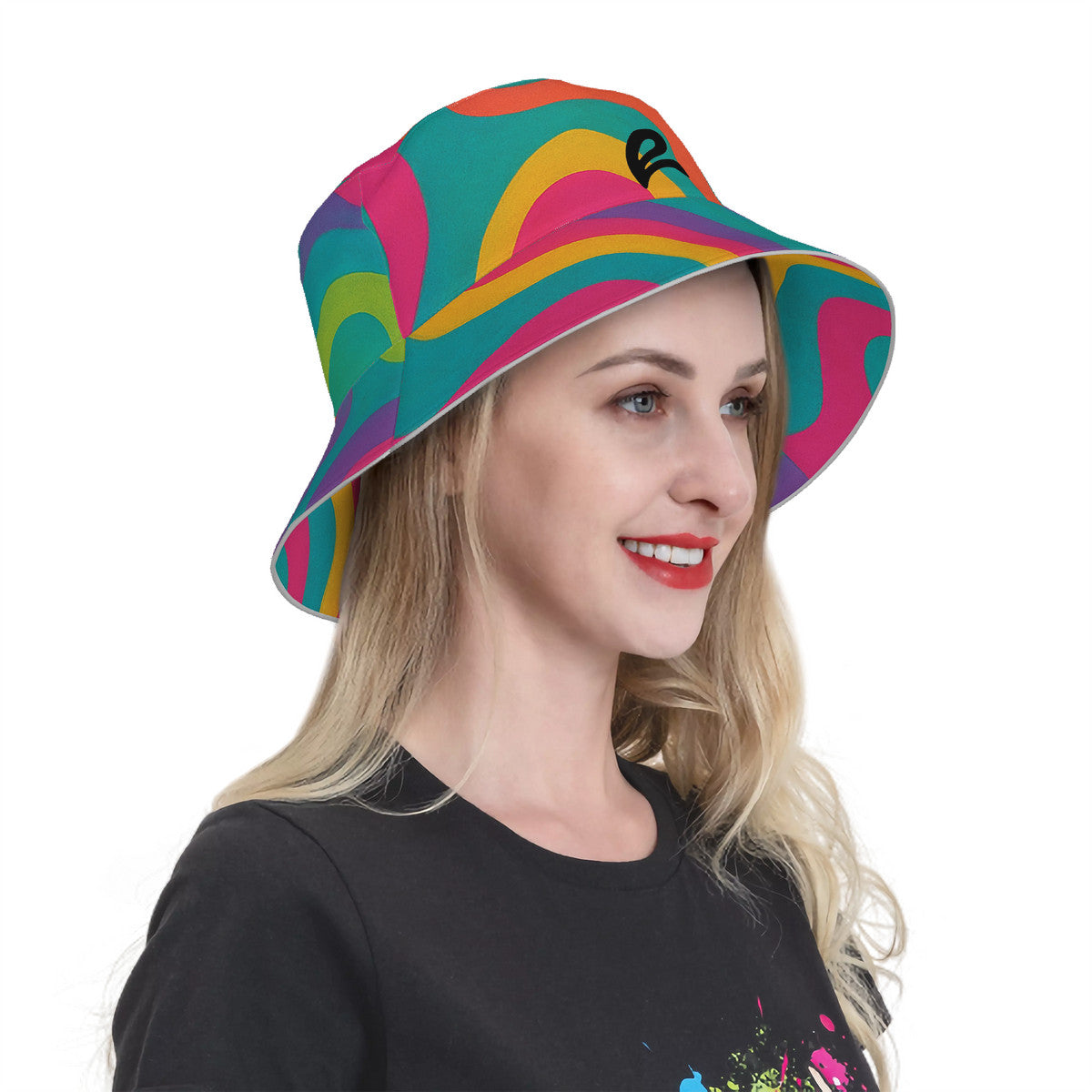 Abstract Bucket Hat