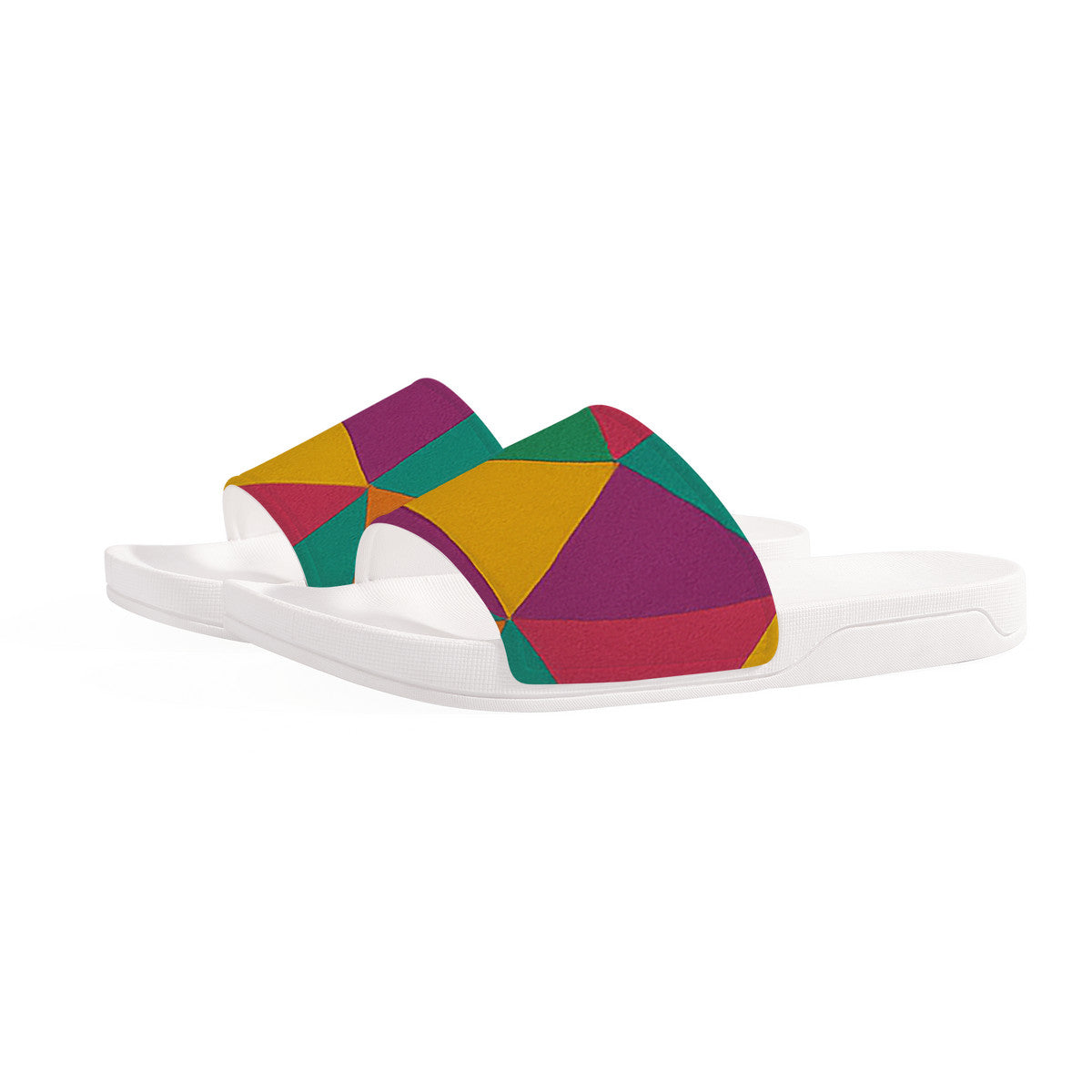 D30 Slide Sandals - White