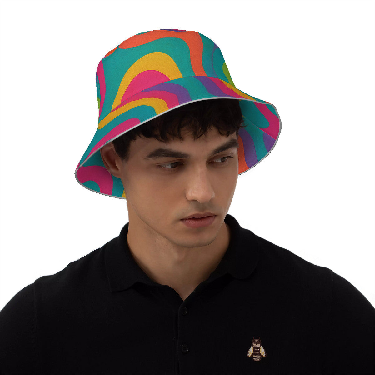 HC_T21 Reflective Bucket Hat