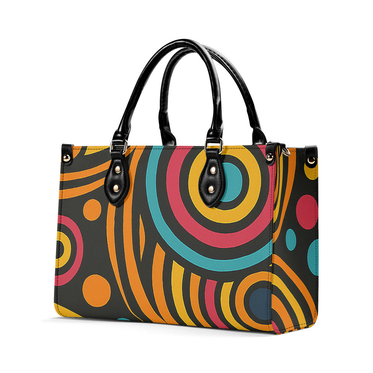 Multiple Sizes Upgraded Luxury Women PU Leather Handbag