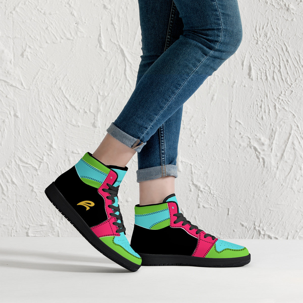 Abstract Tennis Shoes