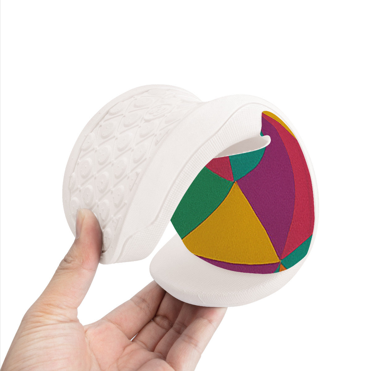 D30 Slide Sandals - White