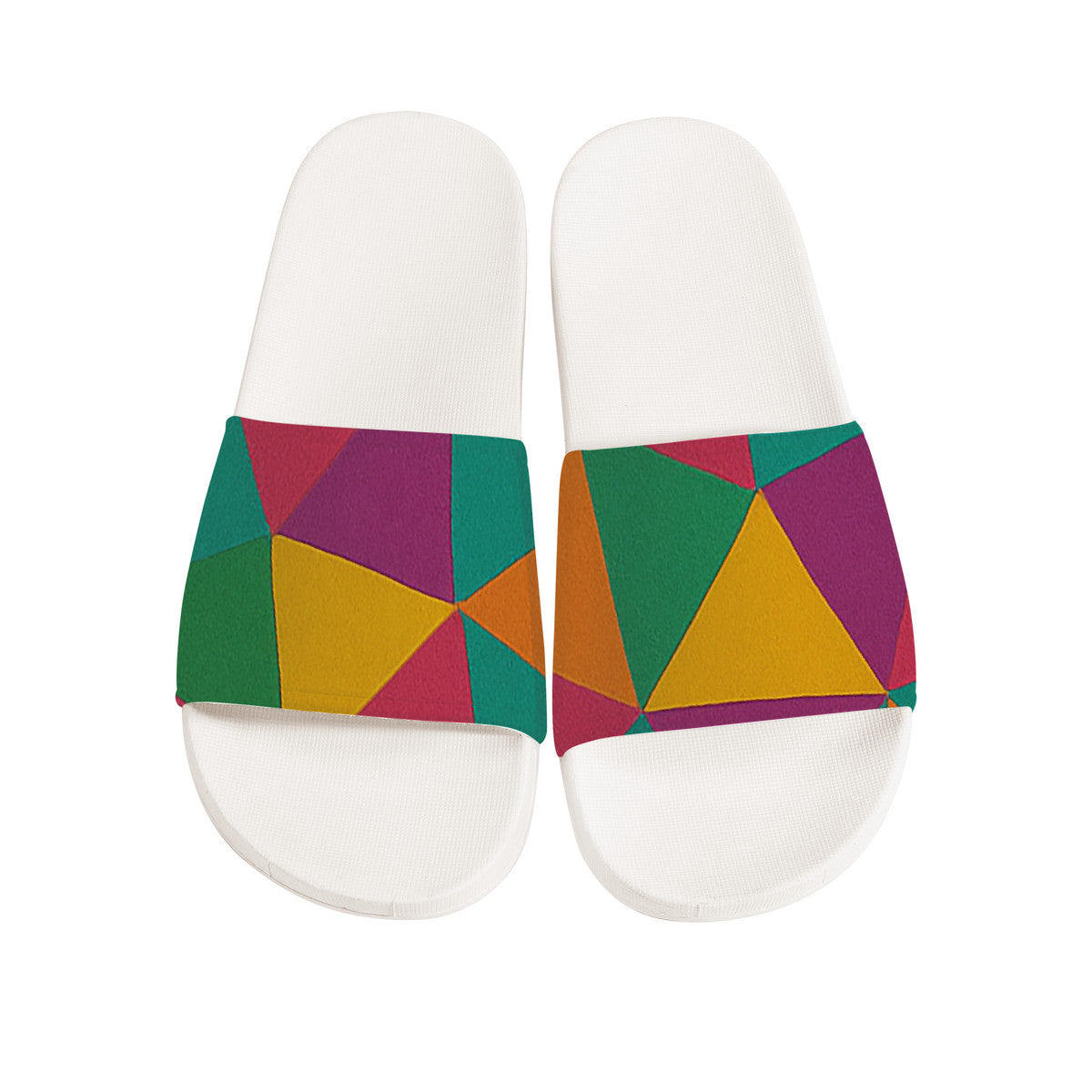 D30 Slide Sandals - White